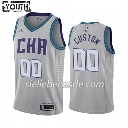 Kinder NBA Charlotte Hornets Trikot Jordan Brand 2019-2020 City Edition Swingman - Benutzerdefinierte